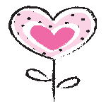 NKubo TotallySweet HeartFlowerCs