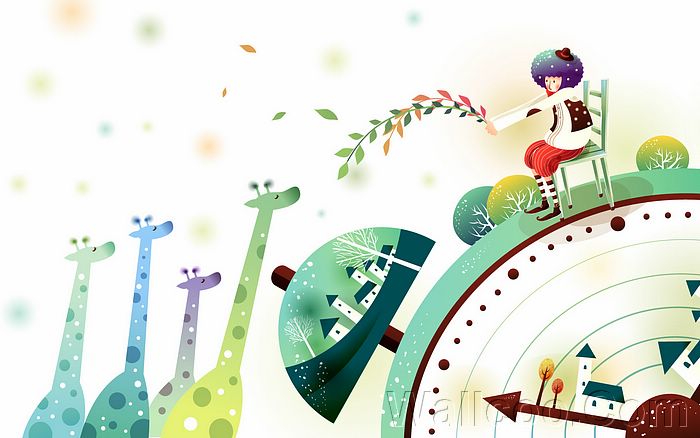 Dibujos Arte Digital Infantil Tarjetas