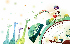 Children art illustration of cartoonland a
