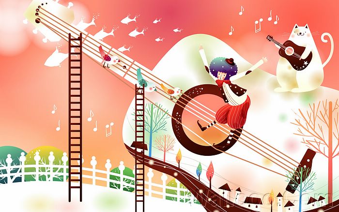 Dibujos Arte Digital Infantil Tarjetas