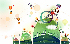 Children art illustration of cartoonland a