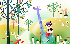 Children art illustration of cartoonland a
