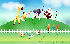 Children art illustration of cartoonland a