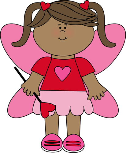 fairy valentine clip art