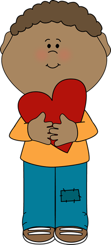 kid valentines day clip art