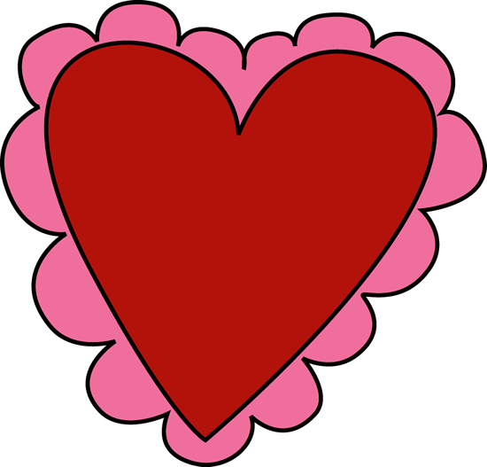 red valentines day heart clip art