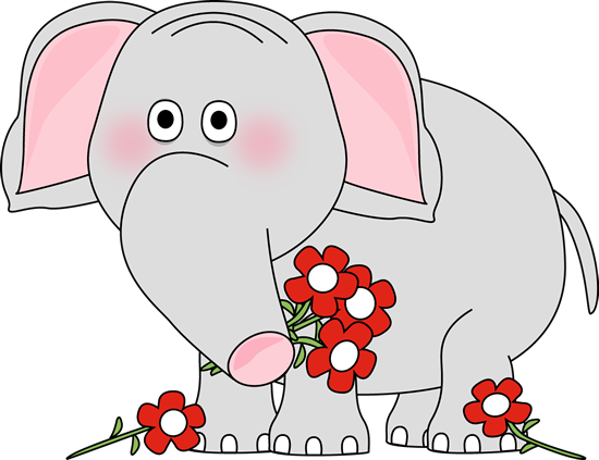 valentines day elephant