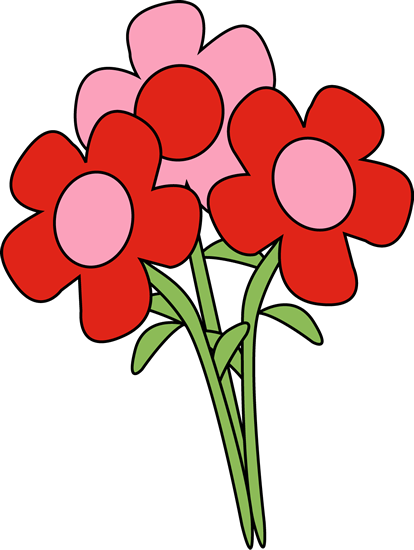 valentines day flowers clip art