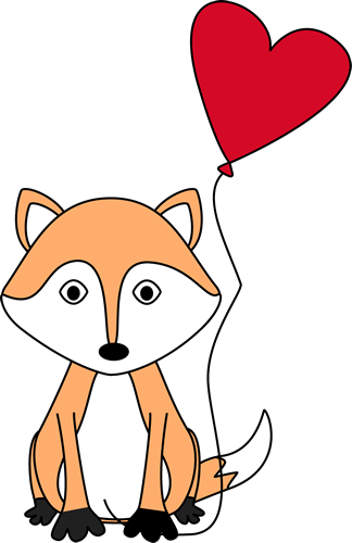 valentines day fox