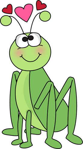 valentines day grasshopper