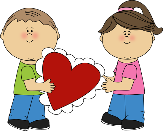 valentines day kids clip art