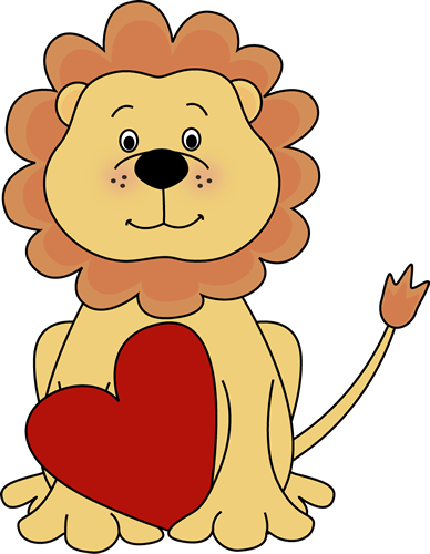 valentines day lion