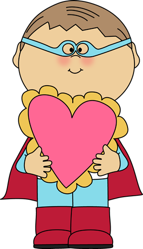 valentines day superhero