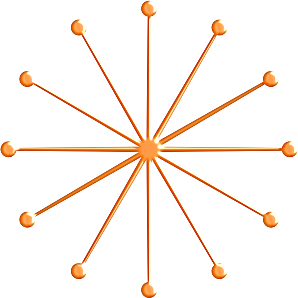 csc sal flowerpieceorange