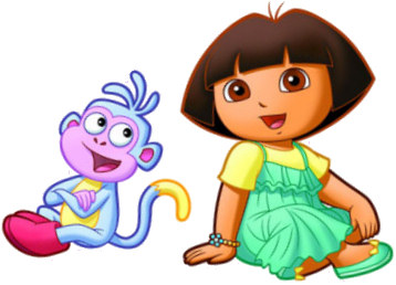 Dora la exploradora, Dora va al Dentista, Dora y sus amigos dibujos