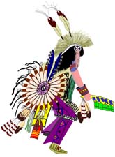 native american dancer