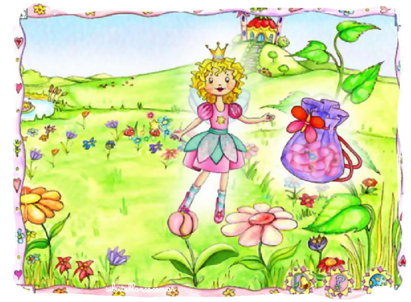Prinzessin Lillifee | Lily Princesa y Hada | Láminas tamaño XL|