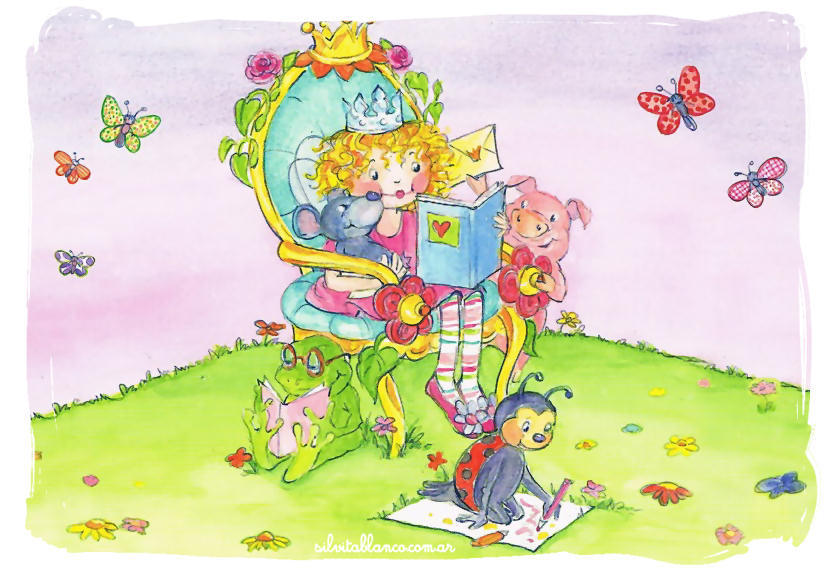 Prinzessin Lillifee | Lily Princesa y Hada | Láminas tamaño XL|