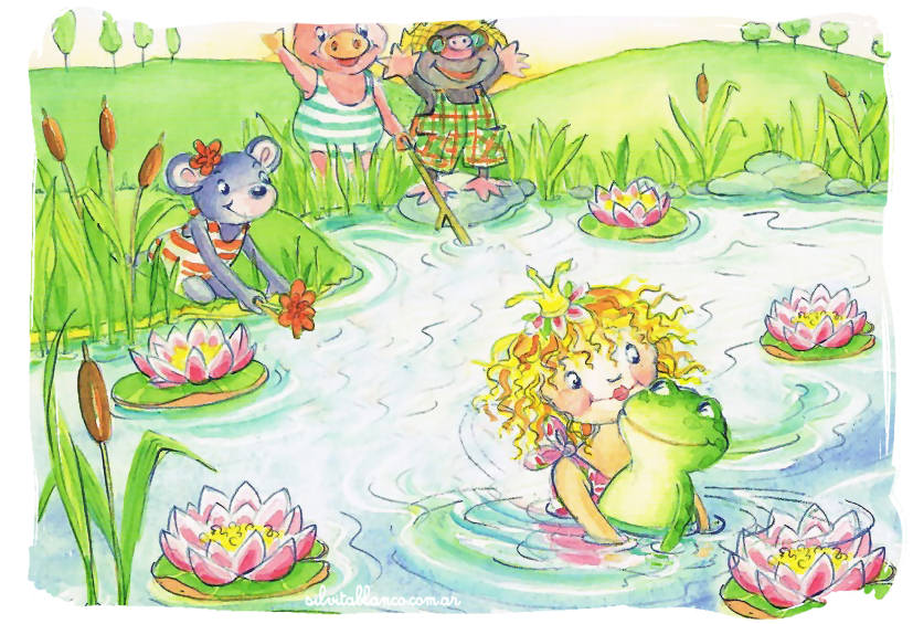 Prinzessin Lillifee | Lily Princesa y Hada | Láminas tamaño XL|
