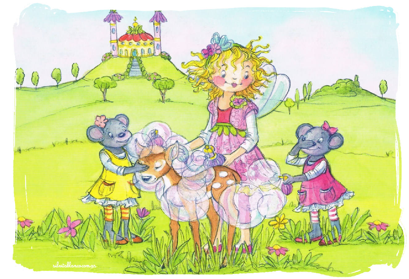 Prinzessin Lillifee | Lily Princesa y Hada | Láminas tamaño XL|