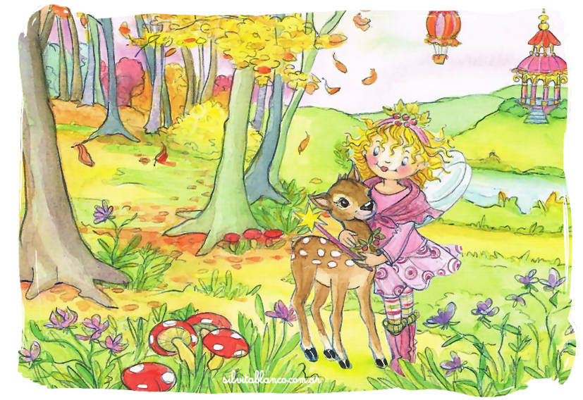 Prinzessin Lillifee | Lily Princesa y Hada | Láminas tamaño XL|