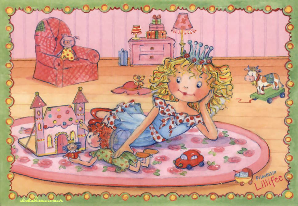 Prinzessin Lillifee | Lily Princesa y Hada | Láminas tamaño XL|