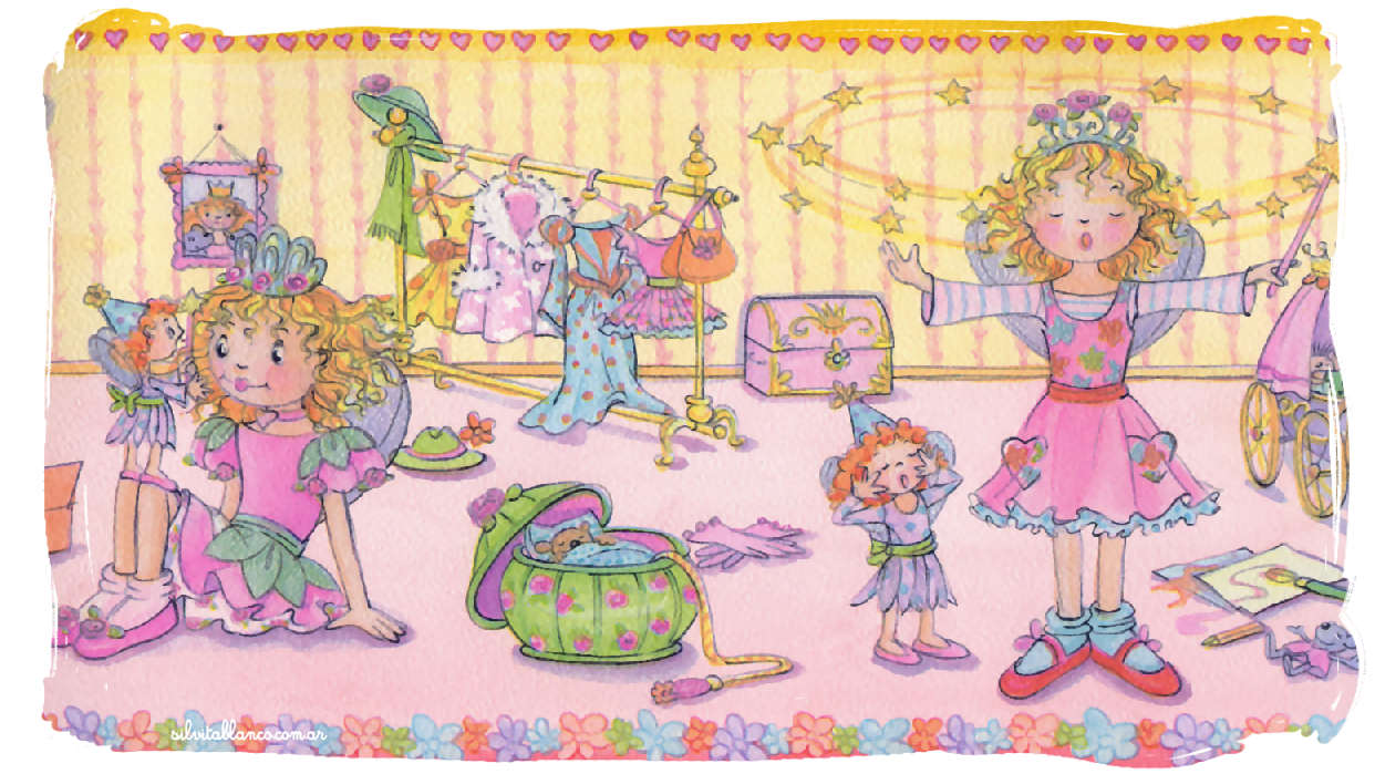 Prinzessin Lillifee | Lily Princesa y Hada | Láminas tamaño XL|