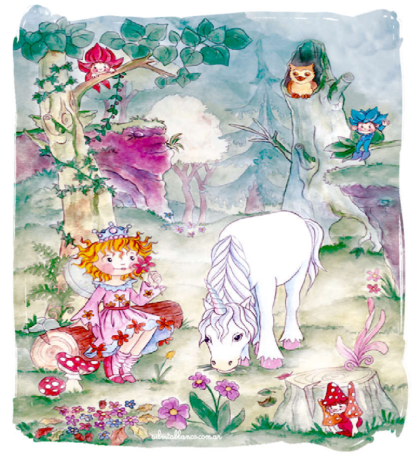 Prinzessin Lillifee | Lily Princesa y Hada | Láminas tamaño XL|