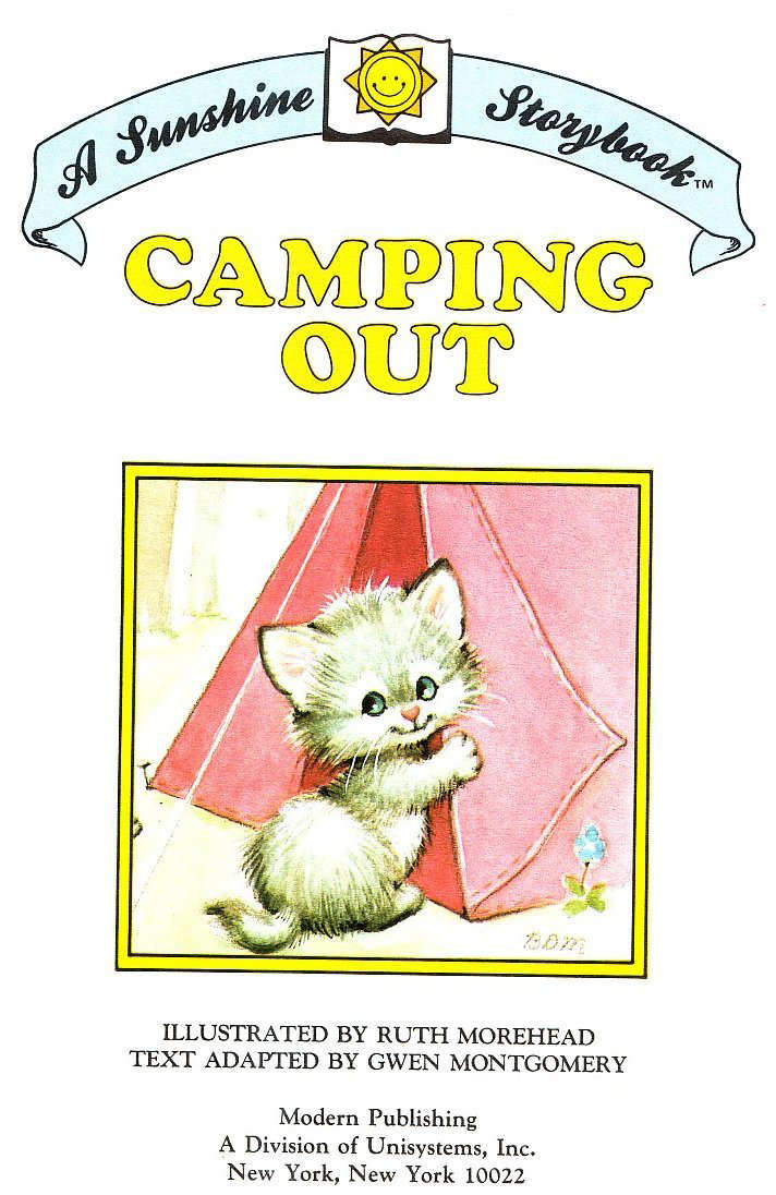 Camping out Ruth Morehead