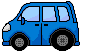 car blue