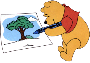 Pooh  Coloring molly
