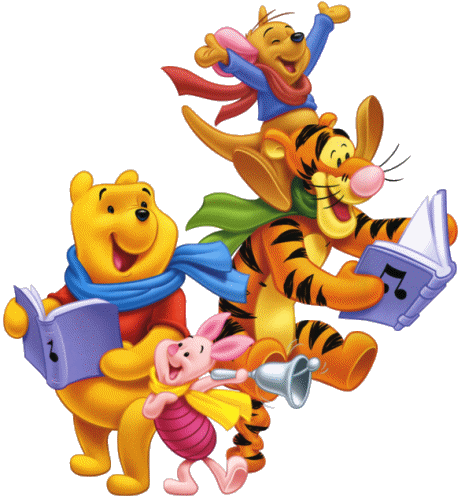 Pooh  Calendar December SM molly