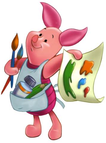 Piglet artist SM molly