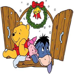pooh leita eeyore janela