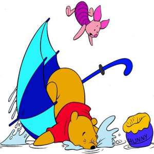 pooh piglet cayendo