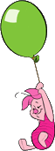 piglet balloons