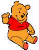 pooh waving